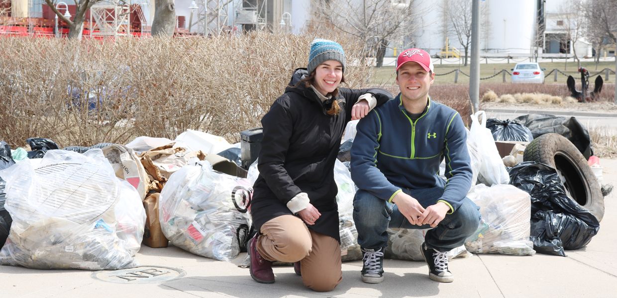 Thousands of plastic items, and more than 1,000 pounds of garbage, have been kept out of Lake Huron - thanks to volunteers and other partners of the shoreline cleanup in Goderich.